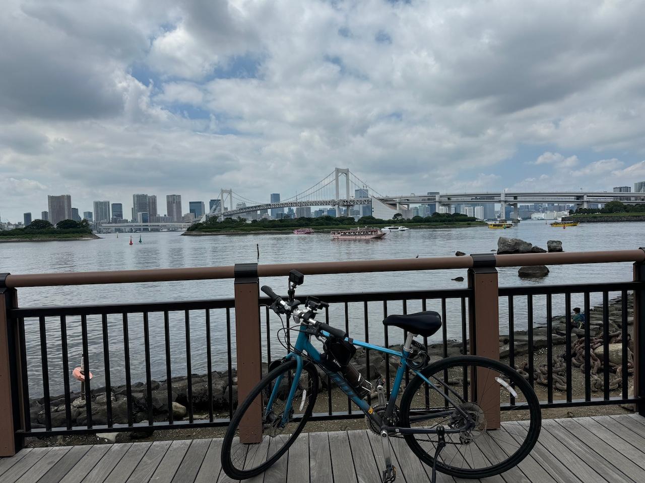 お台場海浜公園サイクリング🚴‍♂️